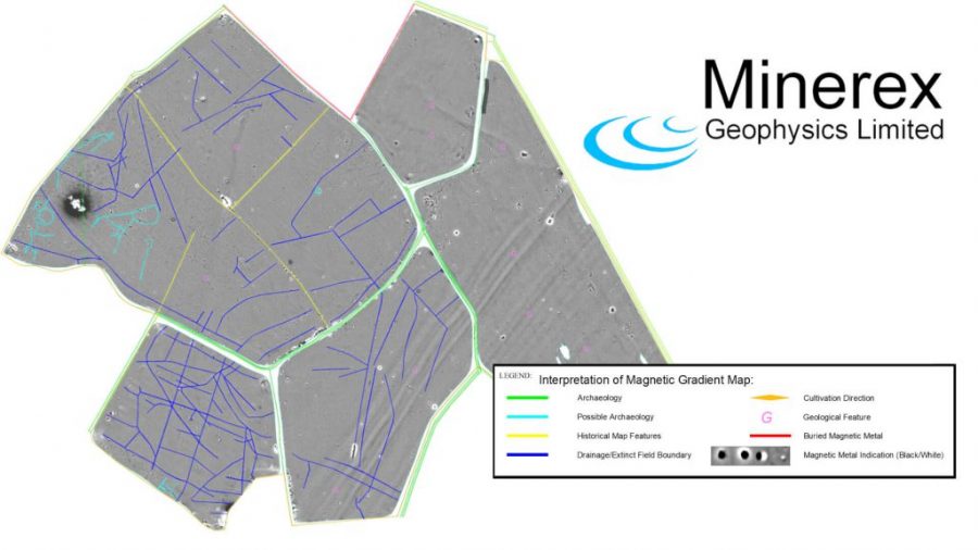 Minerex Magnetic Map Large E